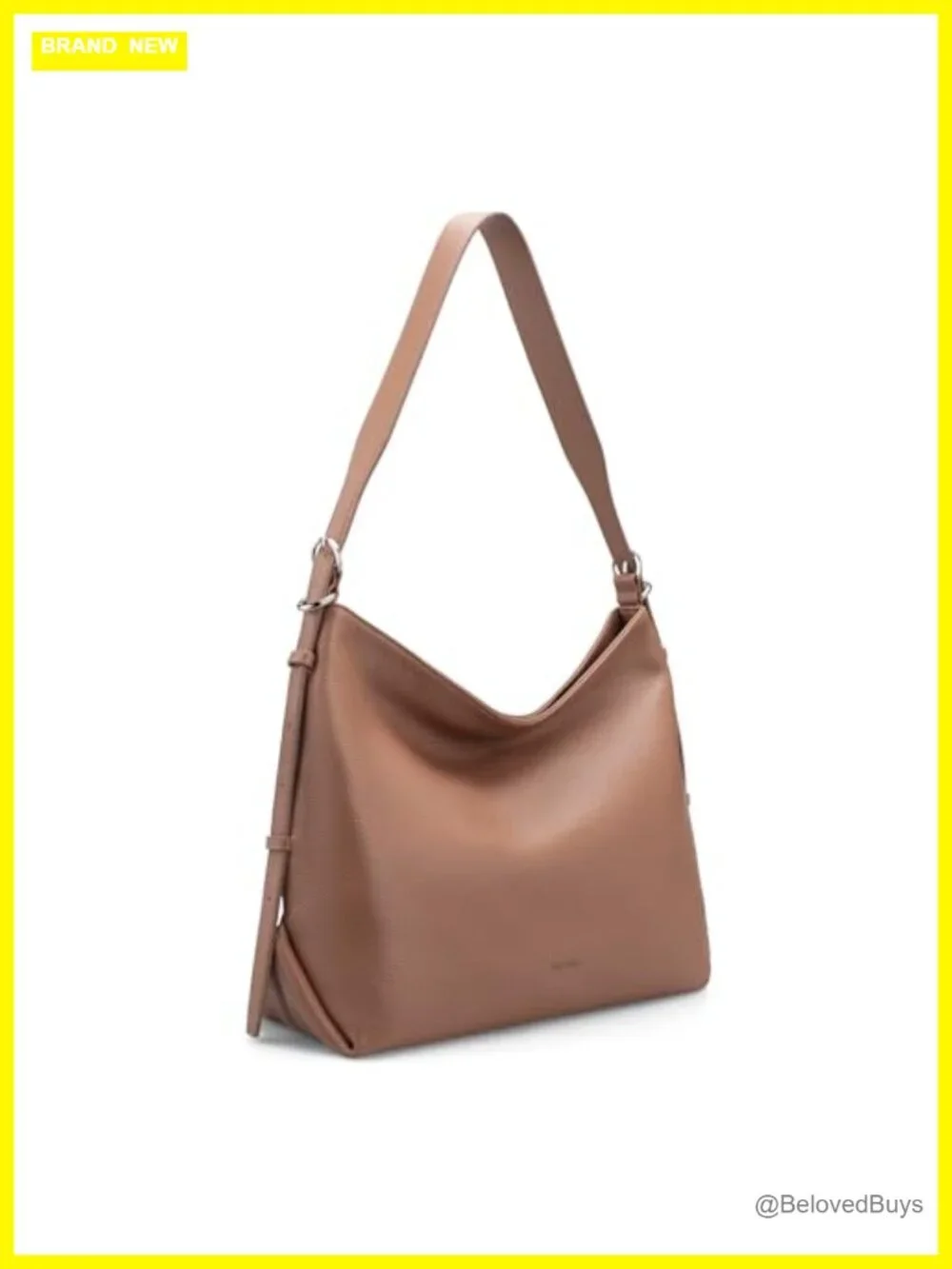 Genuine Leather Crossbody Hobo Purse with 2 Straps, Large Capacity Shoulder Bag